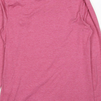 Womens UK Size 8 Marks and Spencer Pink Basic T-Shirt