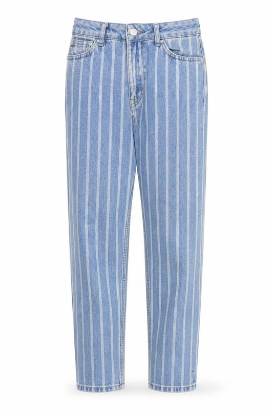 Womens UK Size 26 in Topshop Regular Fit Mom Blue Jeans