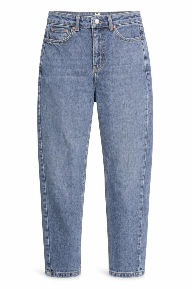 Womens UK Size 26 in Topshop Regular Fit Straight Blue Jeans