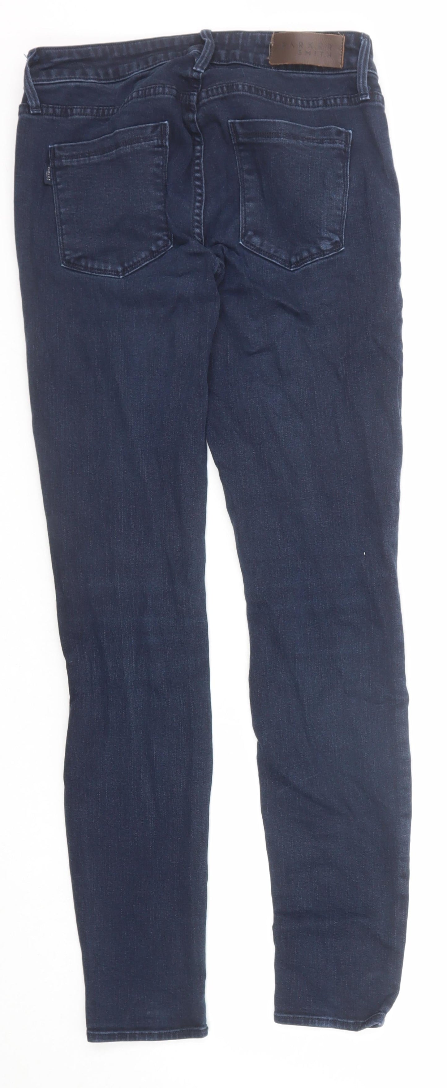 Parker Smith Womens Blue Cotton Jegging Jeans Size 26 in Regular Zip