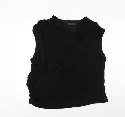 Womens UK Size 24 Marks and Spencer Black Basic Tank