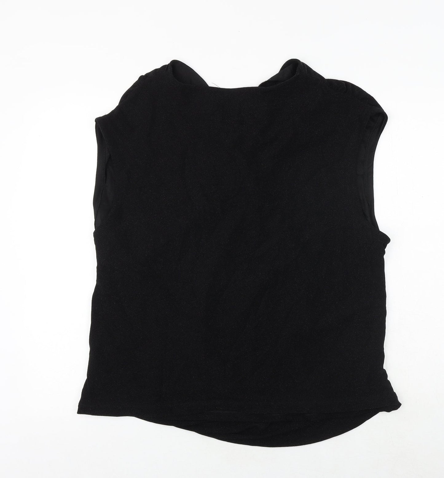 Womens UK Size 24 Marks and Spencer Black Basic Tank