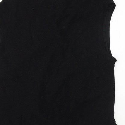 Womens UK Size 24 Marks and Spencer Black Basic Tank