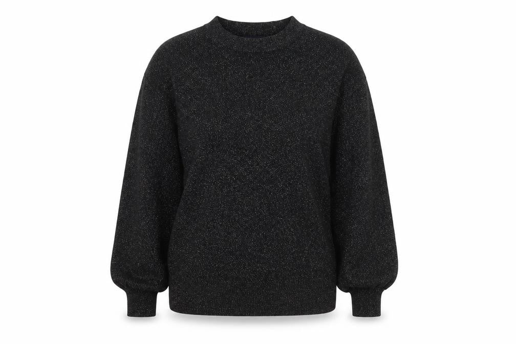 Womens UK Size M Marks and Spencer Black Pullover Jumper