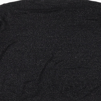 Womens UK Size M Marks and Spencer Black Pullover Jumper