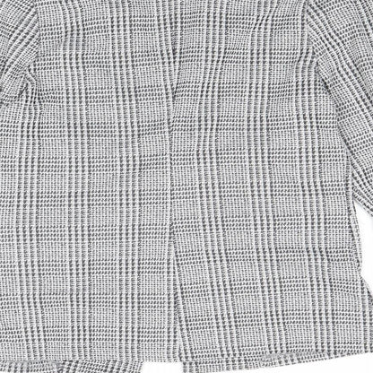 Womens UK Size 10 Boohoo Grey Jacket