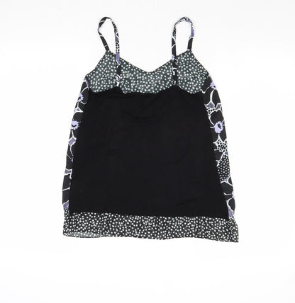 Womens UK Size 8 Warehouse Multicoloured Basic Tank