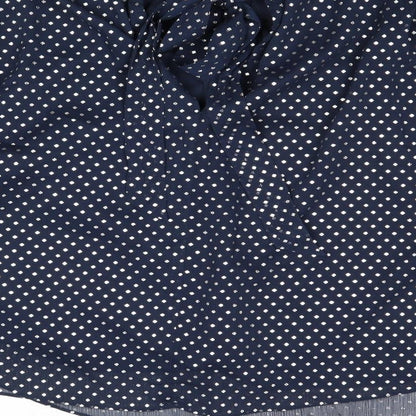 Womens UK Size 14 Marks and Spencer Blue Basic Blouse