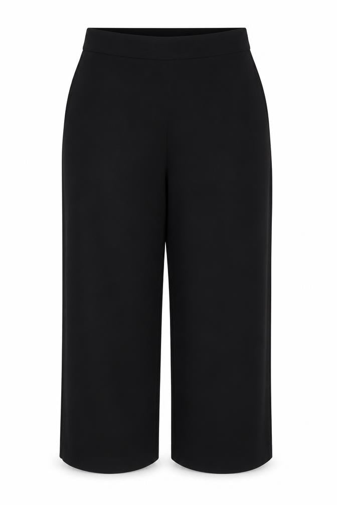 Womens UK Size 14 M&Co Regular Fit  Black Trousers