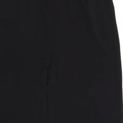 Womens UK Size 14 M&Co Regular Fit  Black Trousers