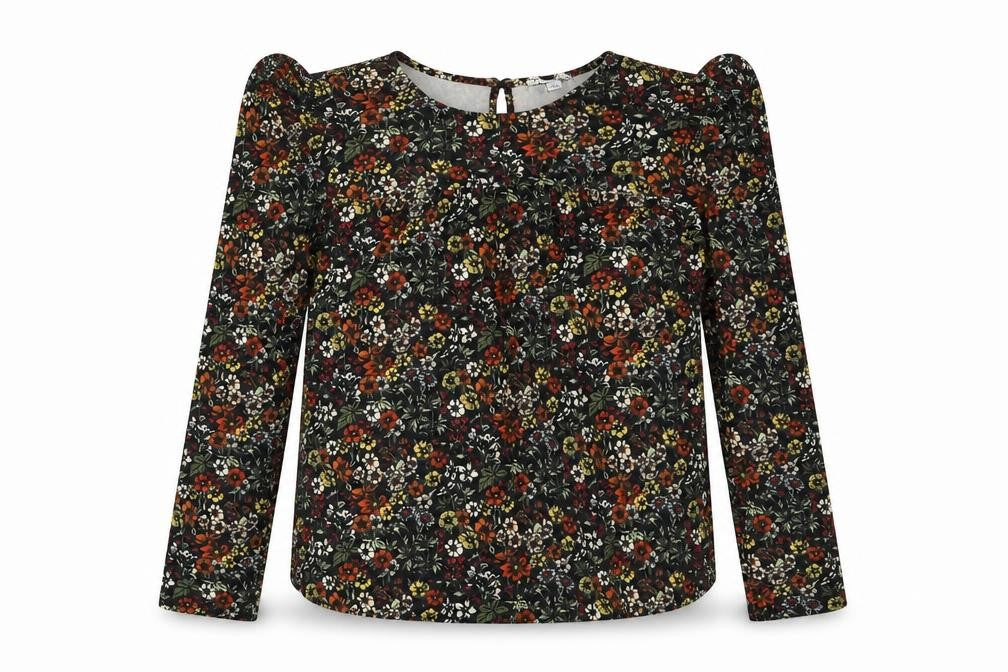Womens UK Size 14 Warehouse Multicoloured Basic T-Shirt