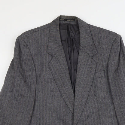 Mens UK Size M James Barry Regular Grey Suit Jacket