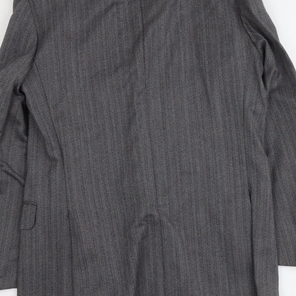 Mens UK Size M James Barry Regular Grey Suit Jacket