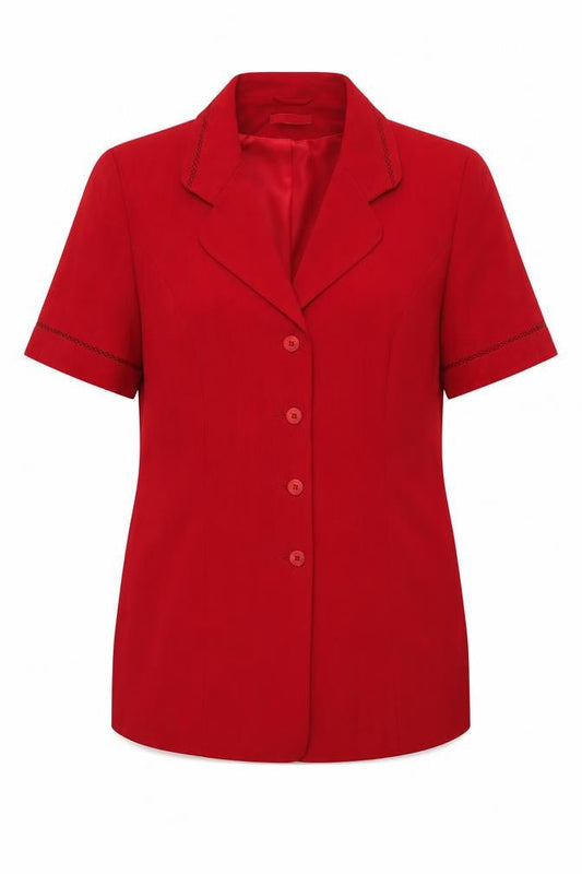 Womens UK Size 16 Bonmarché Regular Red Blazer