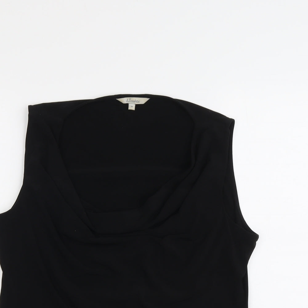 Womens UK Size 18 J. Taylor Black Basic Tank