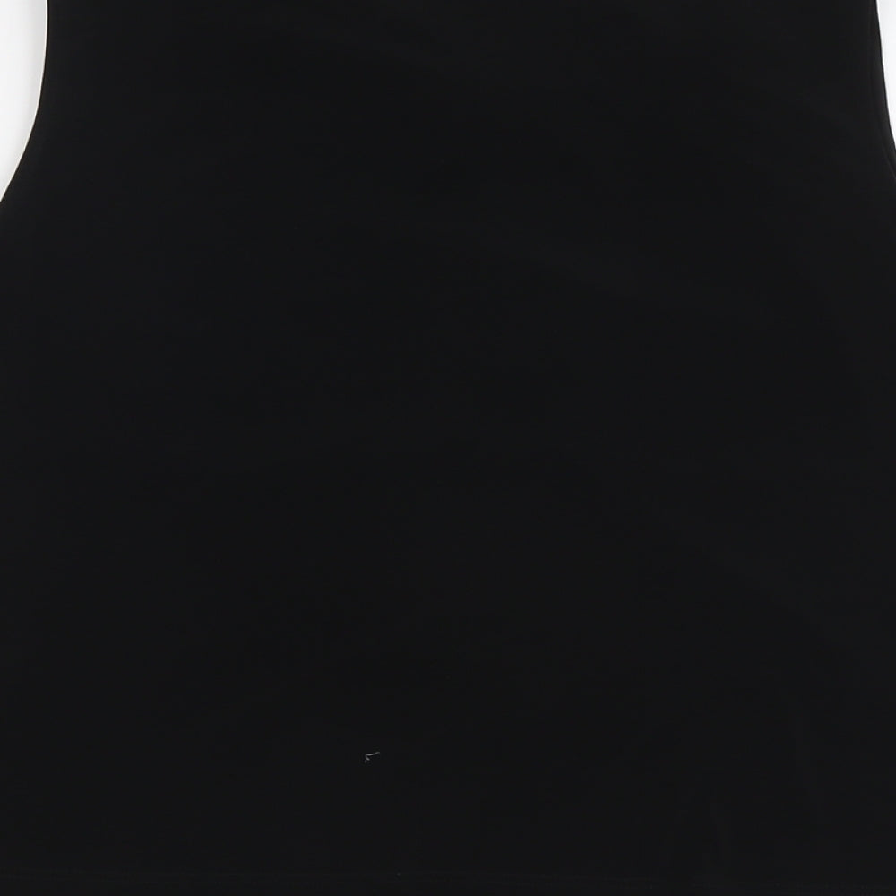 Womens UK Size 18 J. Taylor Black Basic Tank