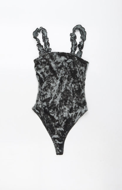 Urban Outfitters Womens Green Polyester Bodysuit One-Piece Size S Pullover