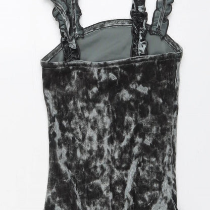 Urban Outfitters Womens Green Polyester Bodysuit One-Piece Size S Pullover