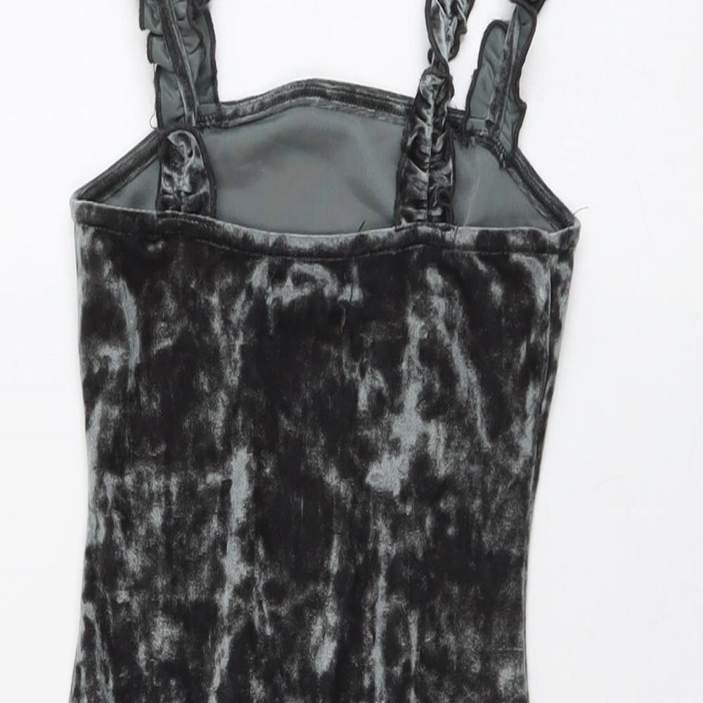 Urban Outfitters Womens Green Polyester Bodysuit One-Piece Size S Pullover