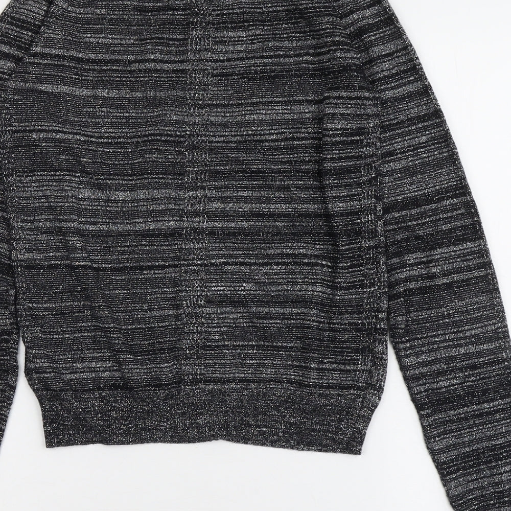 Womens UK Size 6 NEXT Black Pullover Jumper
