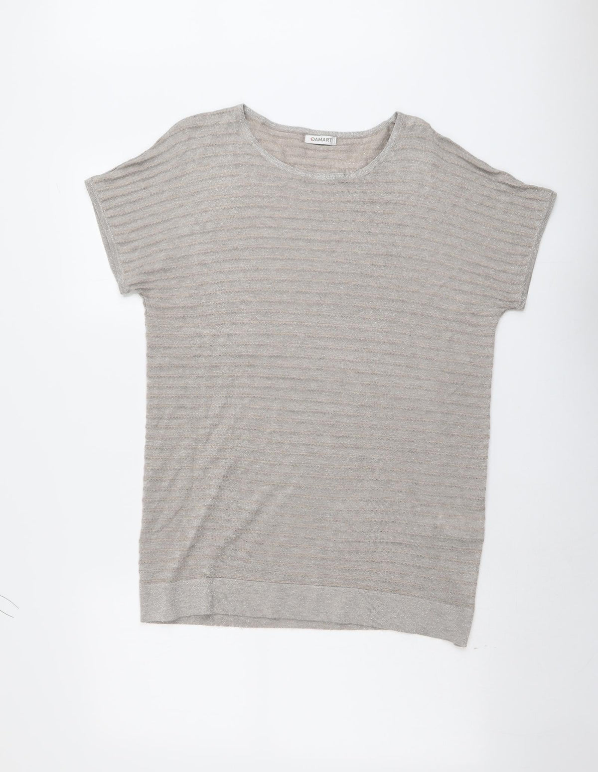 Womens UK Size 14 Damart Beige Pullover Jumper