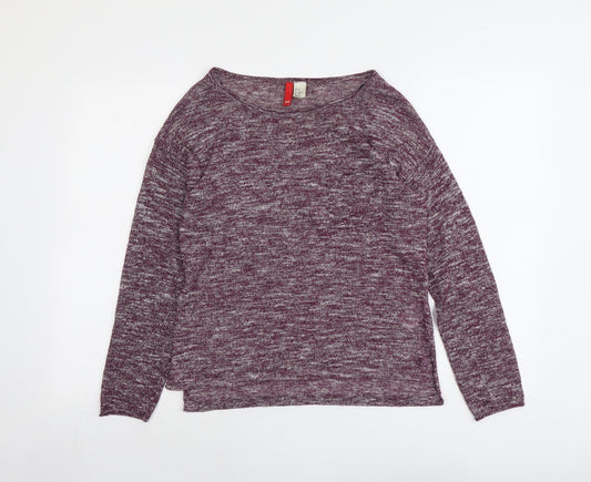 Womens UK Size XS H&M Purple Pullover Jumper