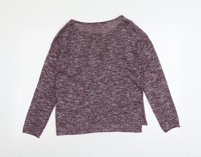 Womens UK Size XS H&M Purple Pullover Jumper