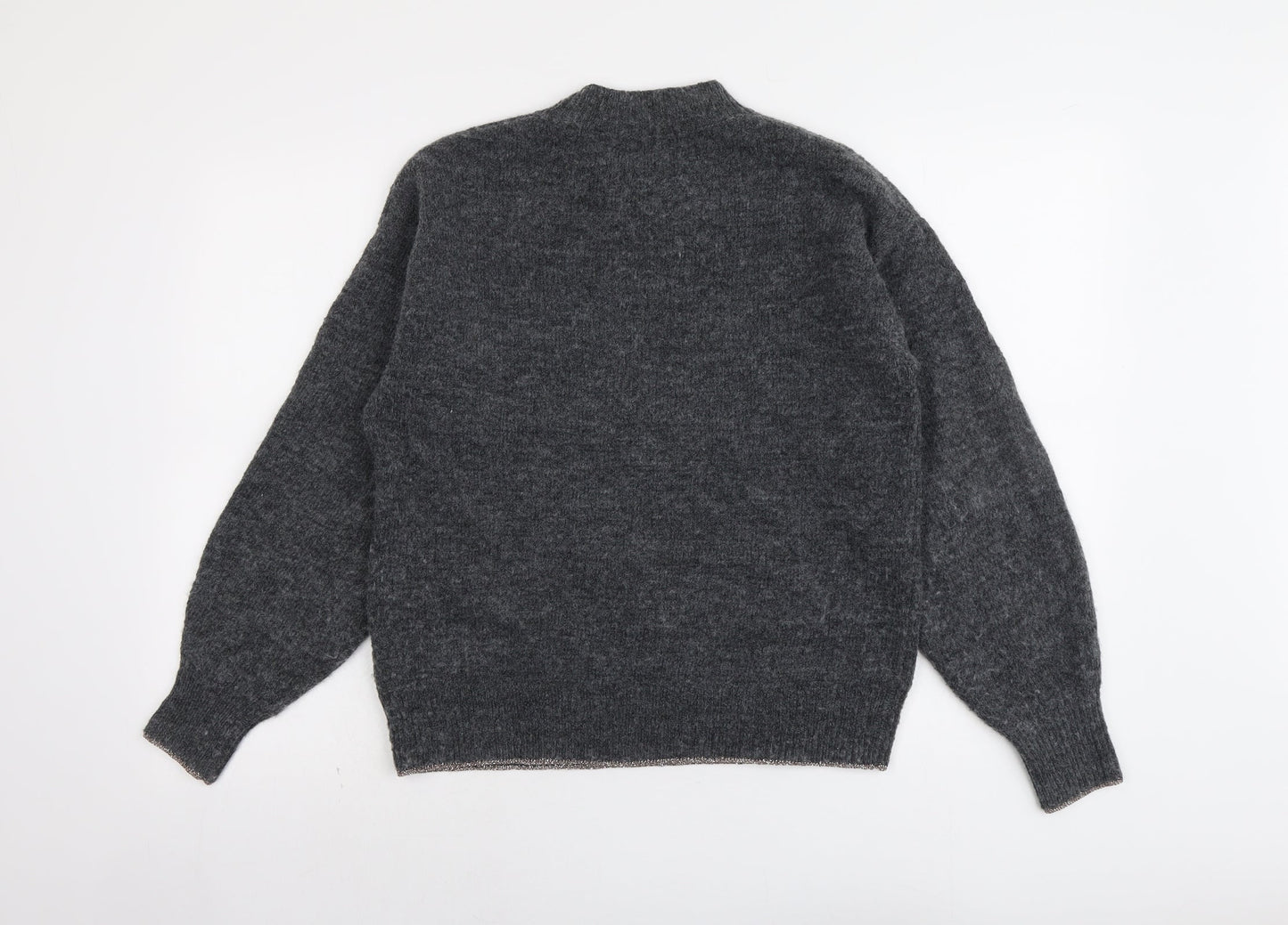 Womens UK Size S Marks and Spencer Grey Pullover Jumper