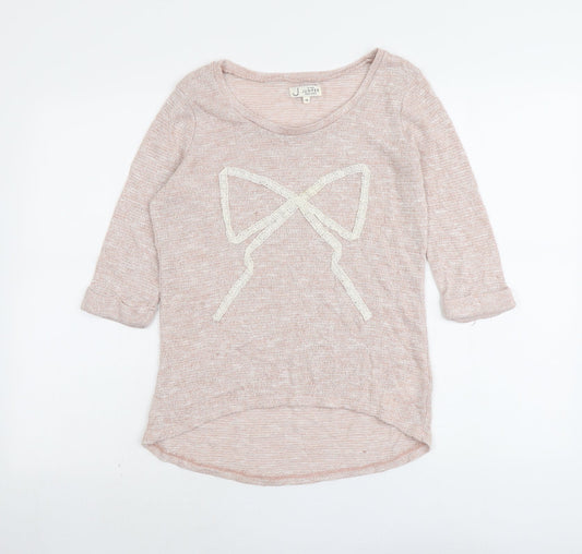 Womens UK Size 10 New Look Pink Pullover Jumper
