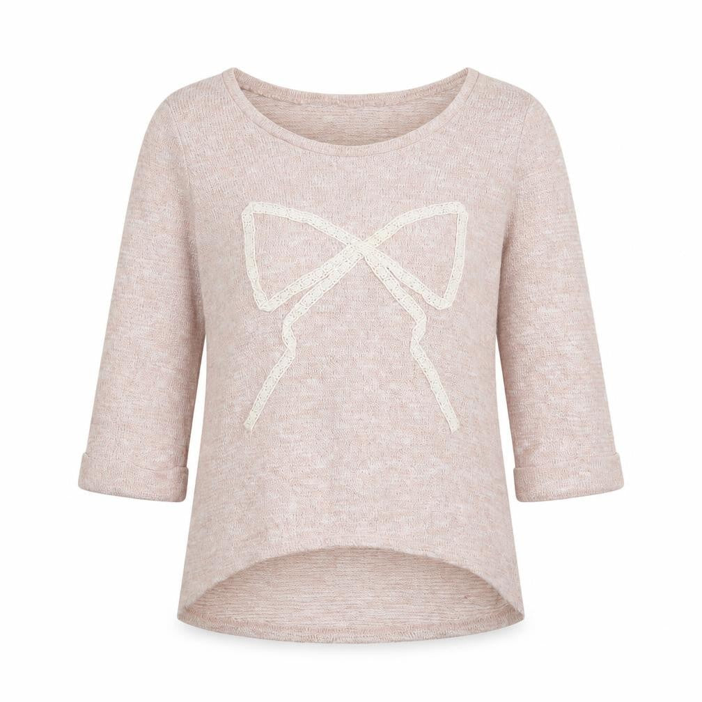 Womens UK Size 10 New Look Pink Pullover Jumper