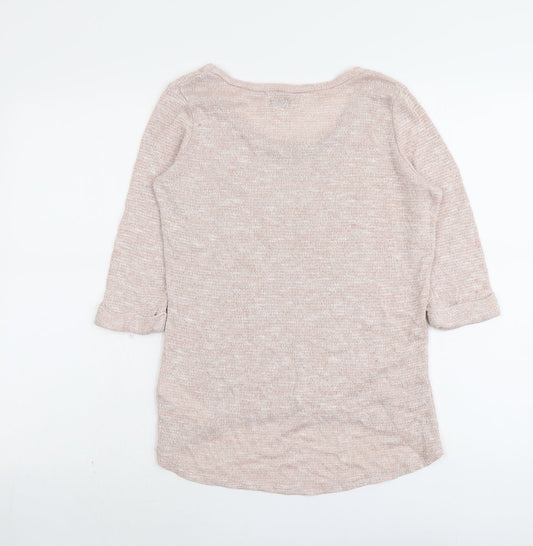 Womens UK Size 10 New Look Pink Pullover Jumper