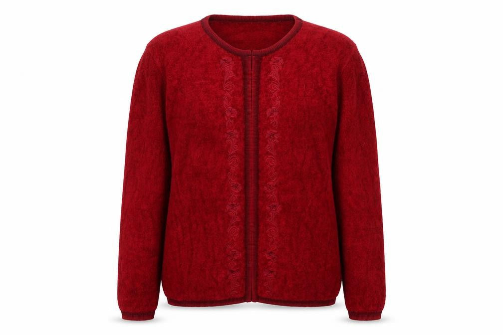 Womens UK Size L Fay Louise Red Pullover Jumper