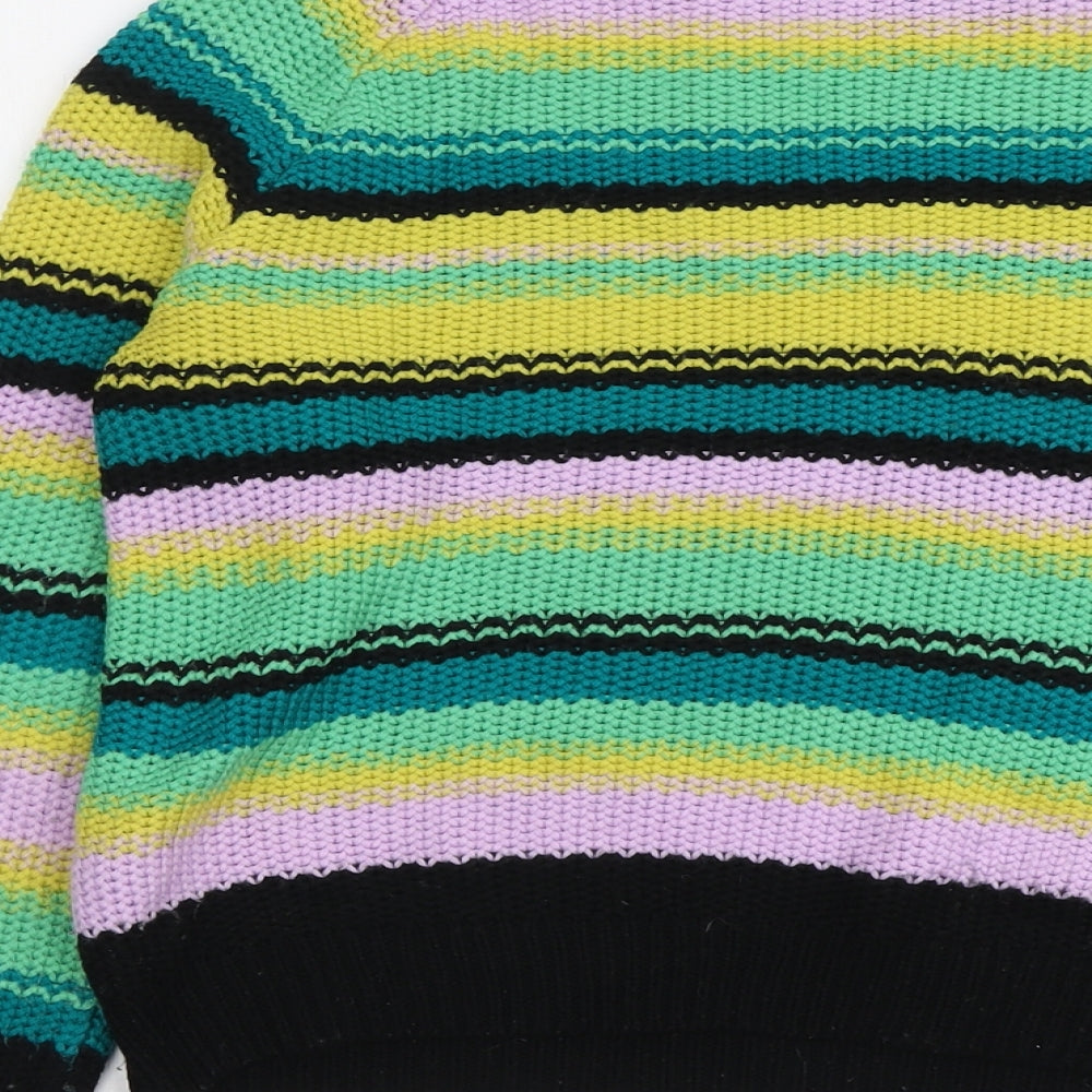 Womens UK Size 12 Very Multicoloured Pullover Jumper