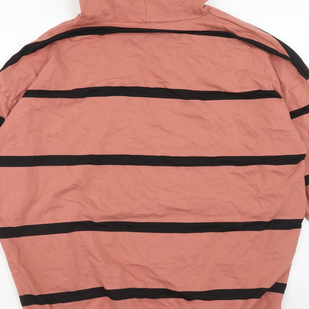 Womens UK Size 10 ASOS Pink Pullover Hoodie