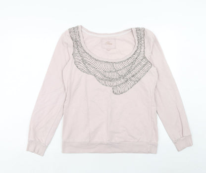 Womens UK Size 14 NEXT Pink Pullover Sweatshirt