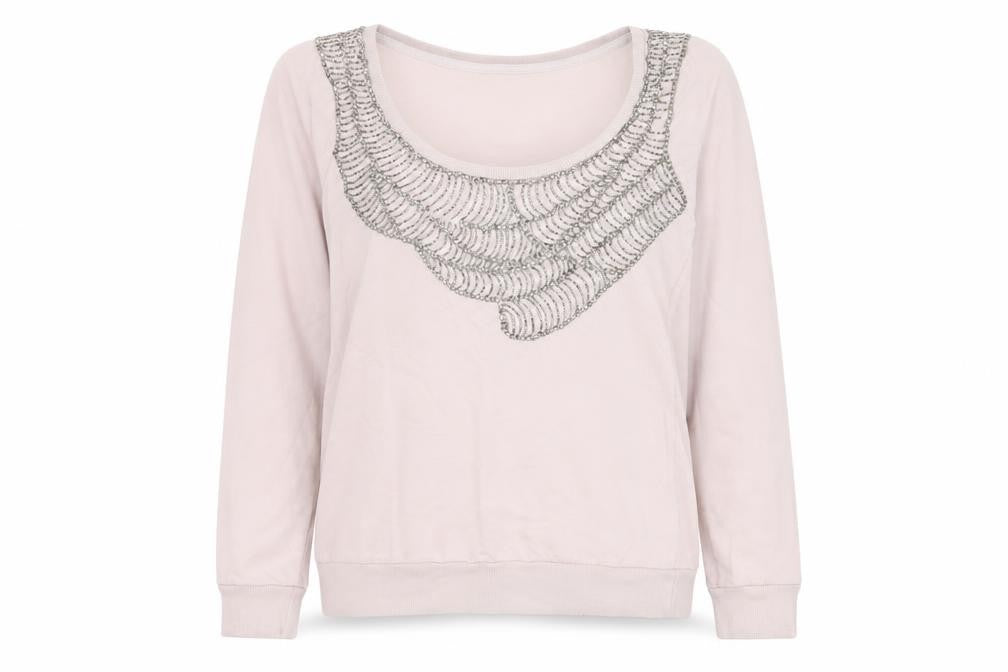 Womens UK Size 14 NEXT Pink Pullover Sweatshirt