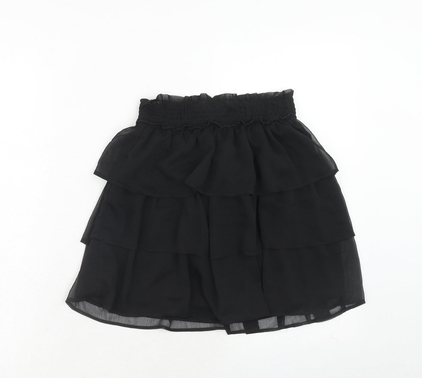 H&M Womens Black Polyester Skater Set Size XS