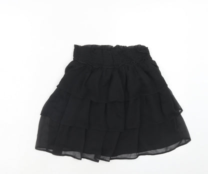 H&M Womens Black Polyester Skater Set Size XS