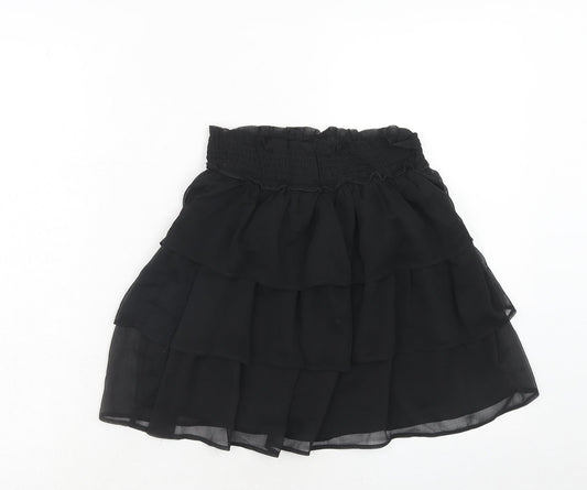 H&M Womens Black Polyester Skater Set Size XS