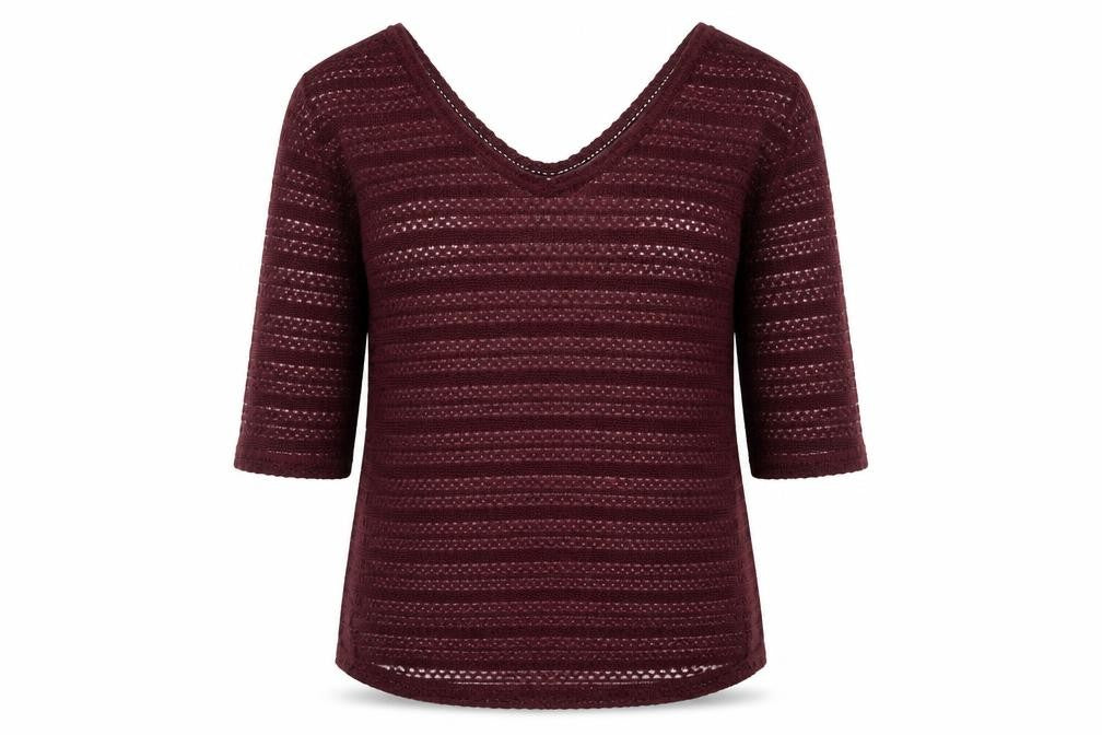 Womens UK Size 8 NEXT Purple Pullover Jumper