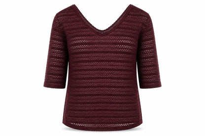 Womens UK Size 8 NEXT Purple Pullover Jumper