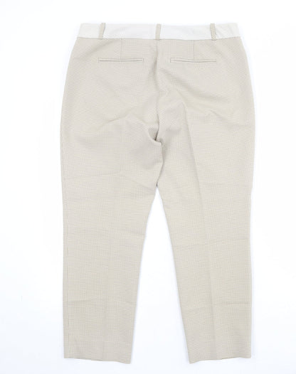 Womens UK Size 10 The Limited Regular Fit  Beige Trousers