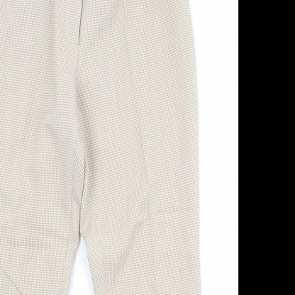 Womens UK Size 10 The Limited Regular Fit  Beige Trousers