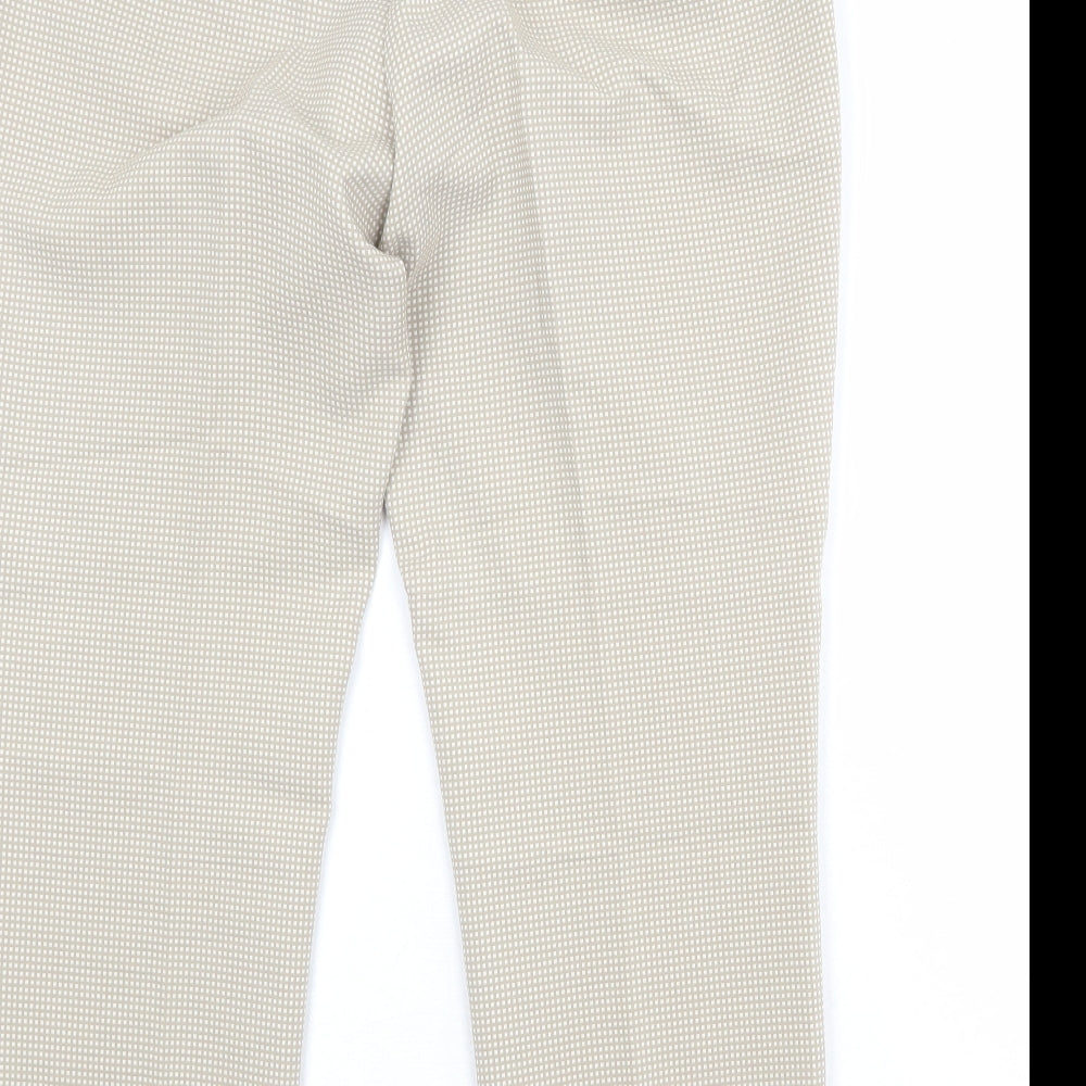 Womens UK Size 10 The Limited Regular Fit  Beige Trousers