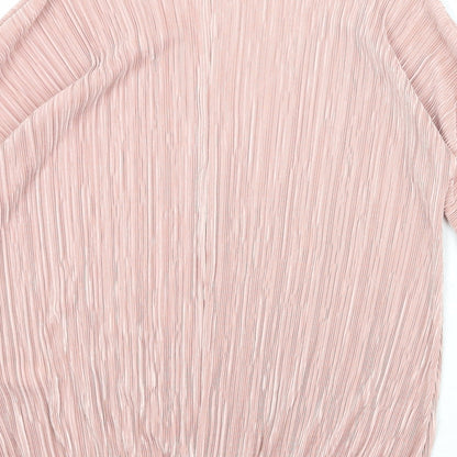 Womens UK Size S Stock Shop Pink Basic Blouse
