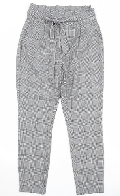 Womens UK Size 28 in VERO MODA Regular Fit Carrot Grey Trousers