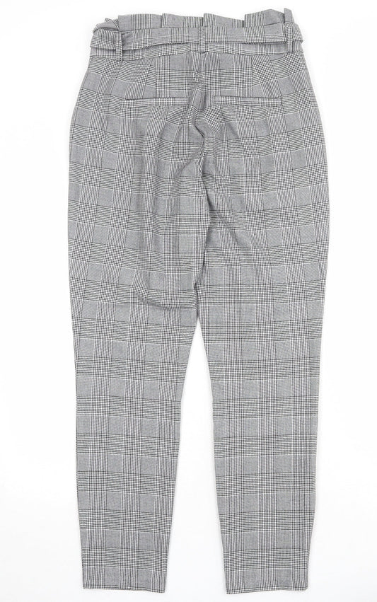 Womens UK Size 28 in VERO MODA Regular Fit Carrot Grey Trousers