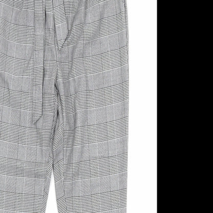 Womens UK Size 28 in VERO MODA Regular Fit Carrot Grey Trousers