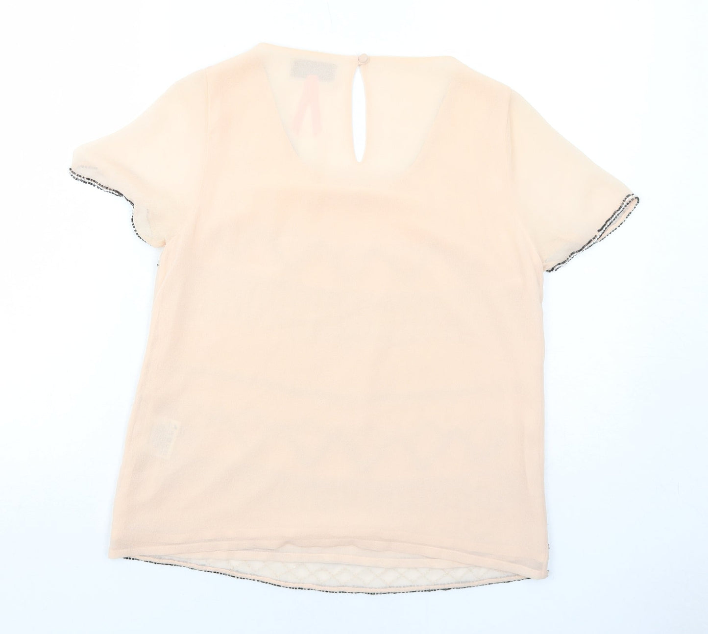 Womens UK Size 10 Lipsy Pink Basic T-Shirt