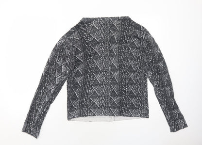 Womens UK Size 14 NEXT Grey Cardigan Jumper